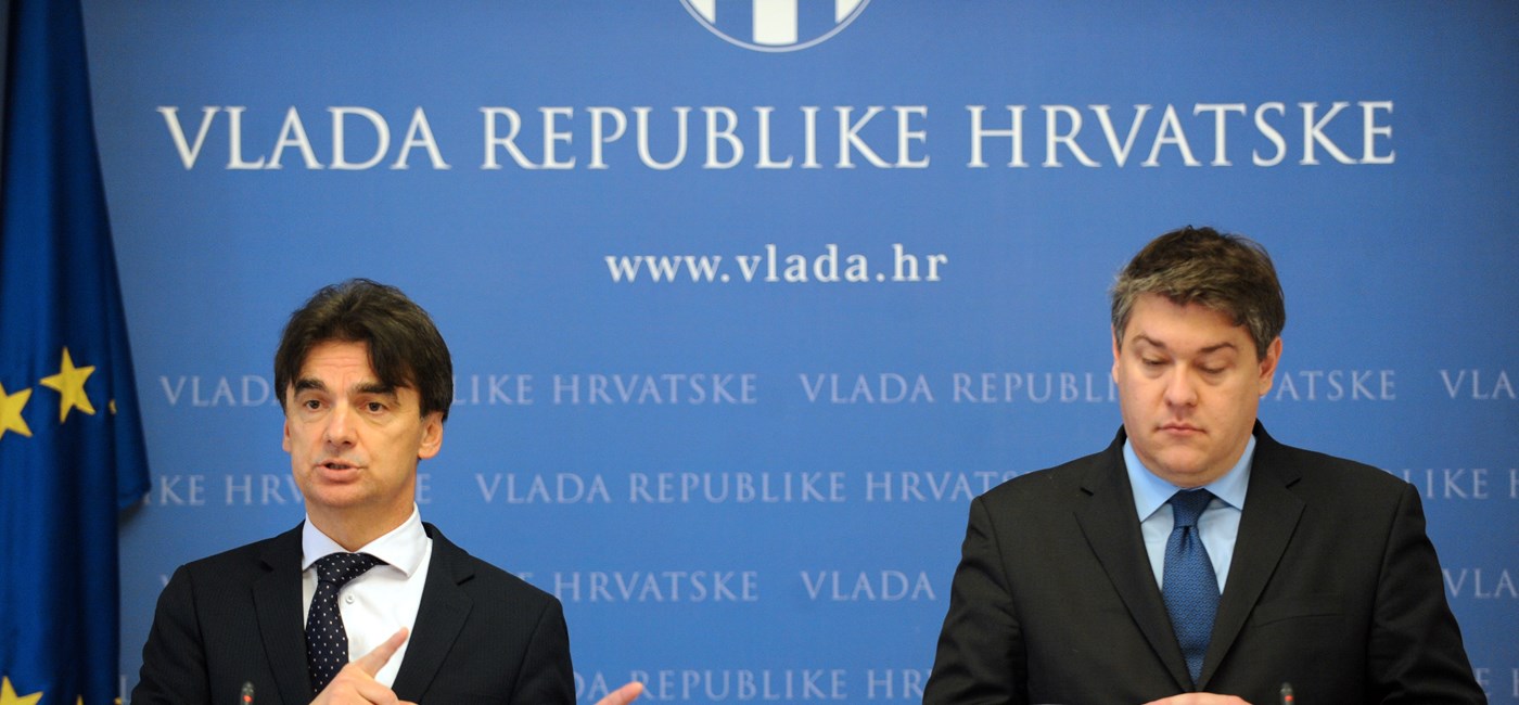 Potpredsjednik Grčić i ministar Lalovac o dodatnim mjerama za smanjenje deficita: Predložene uštede od 0,63 posto BDP-a